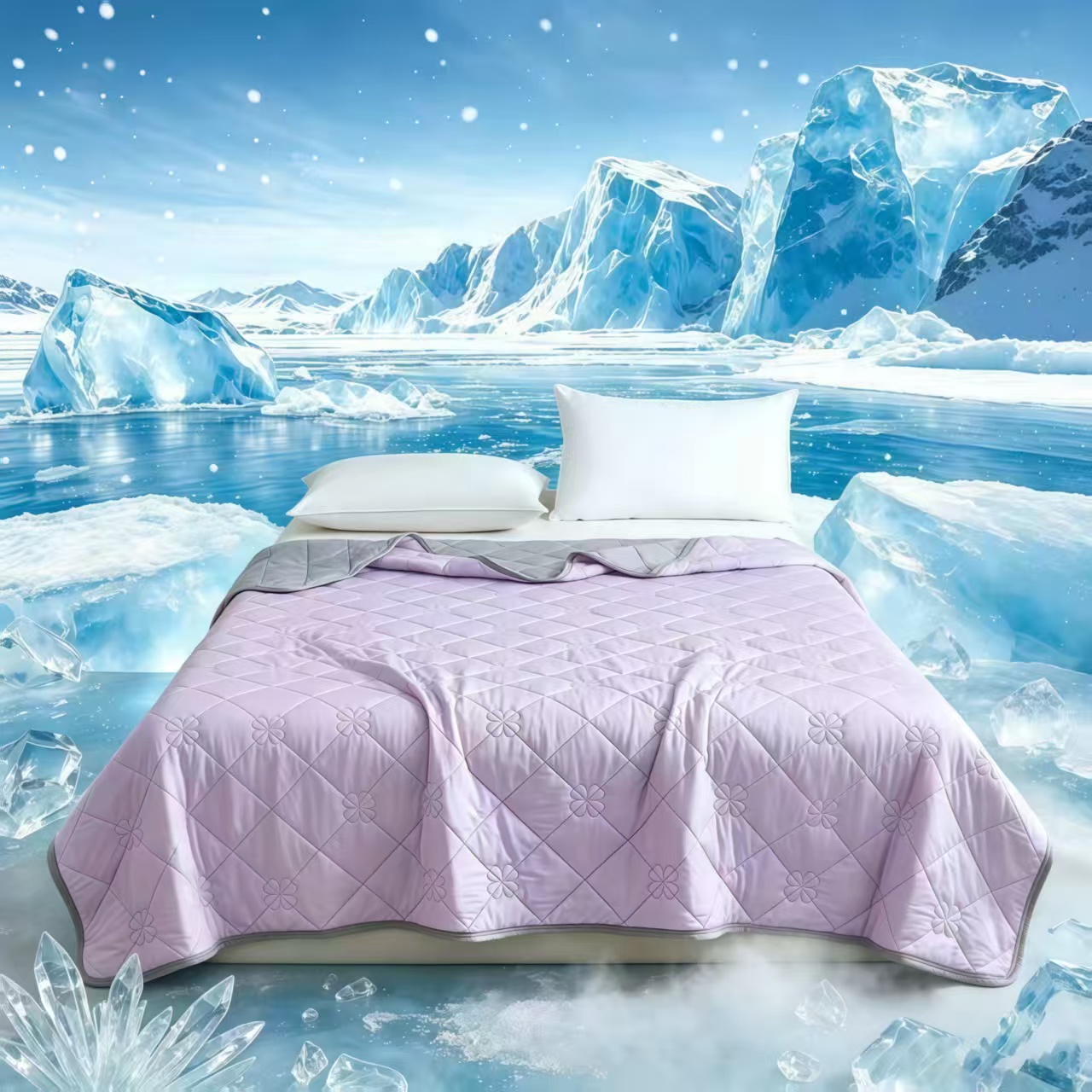 ROSEKIND 1pc Soft Cooling Blan - Cooling Blanket Hot Sleepers recension och pris