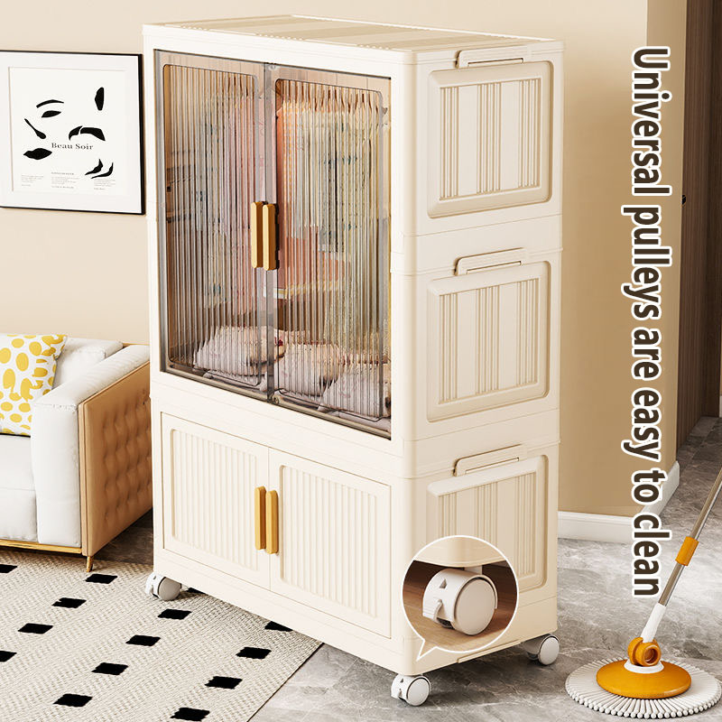 Foldable Adult Wardrobe with N - Storage & Organization recension och pris