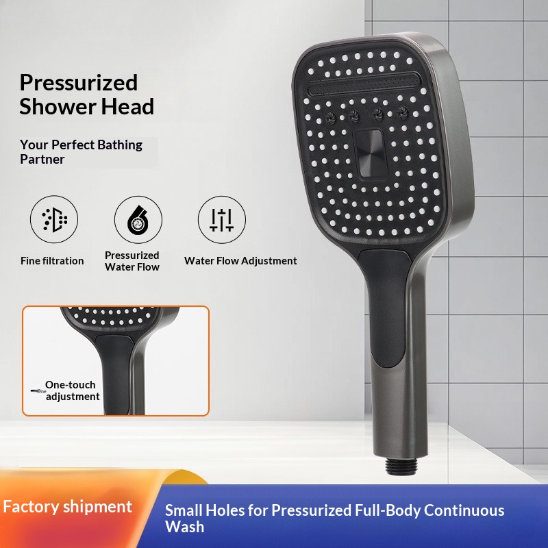 Turbo Boost Shower Head Set wi - High Pressure Shower Head Handheld recension och pris