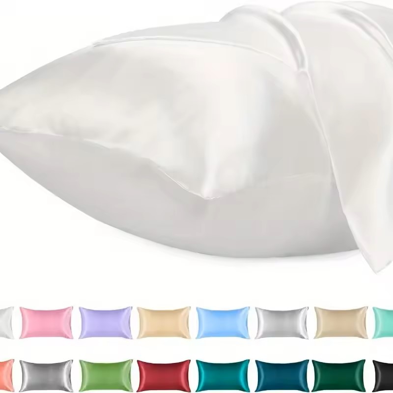 1PC Satin Pillowcase for Hair  - Satin Silk Pillowcase Hair Skin recension och pris