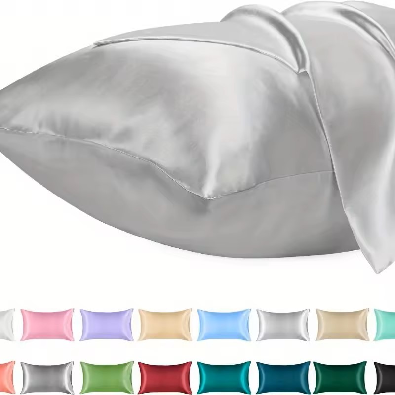 1PC Satin Pillowcase for Hair  - Satin Silk Pillowcase Hair Skin recension och pris