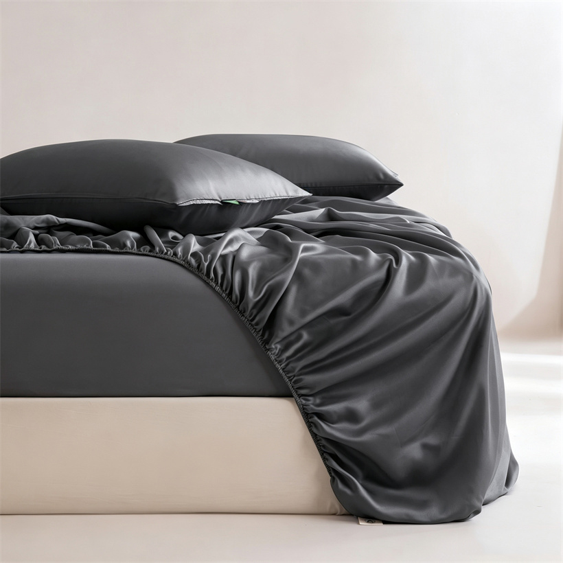 Mulberry Silk Fitted Sheet 100 - Fitted Bed Sheets Deep Pocket recension och pris