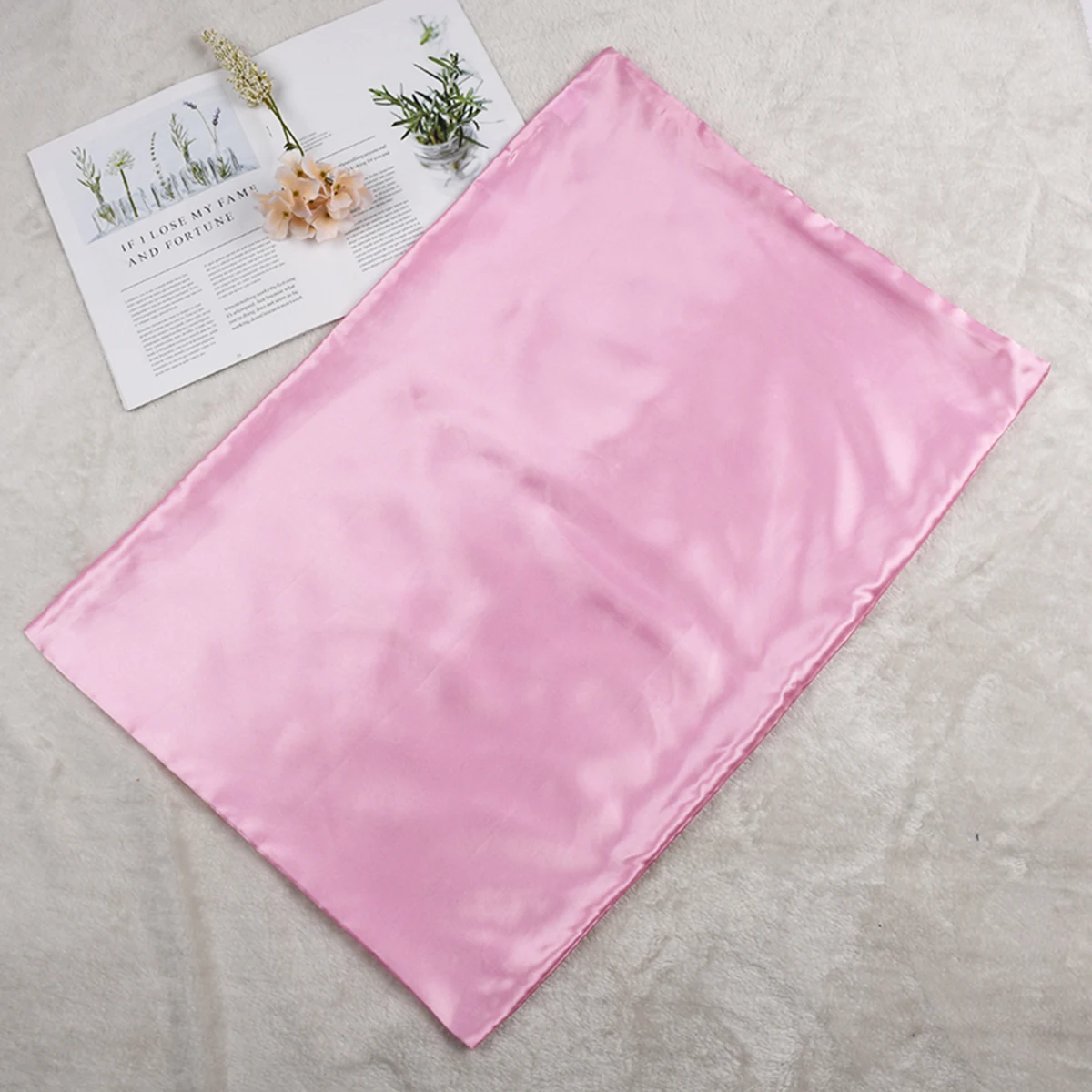 New Silk Satin Pillow Case for - Satin Silk Pillowcase Hair Skin recension och pris