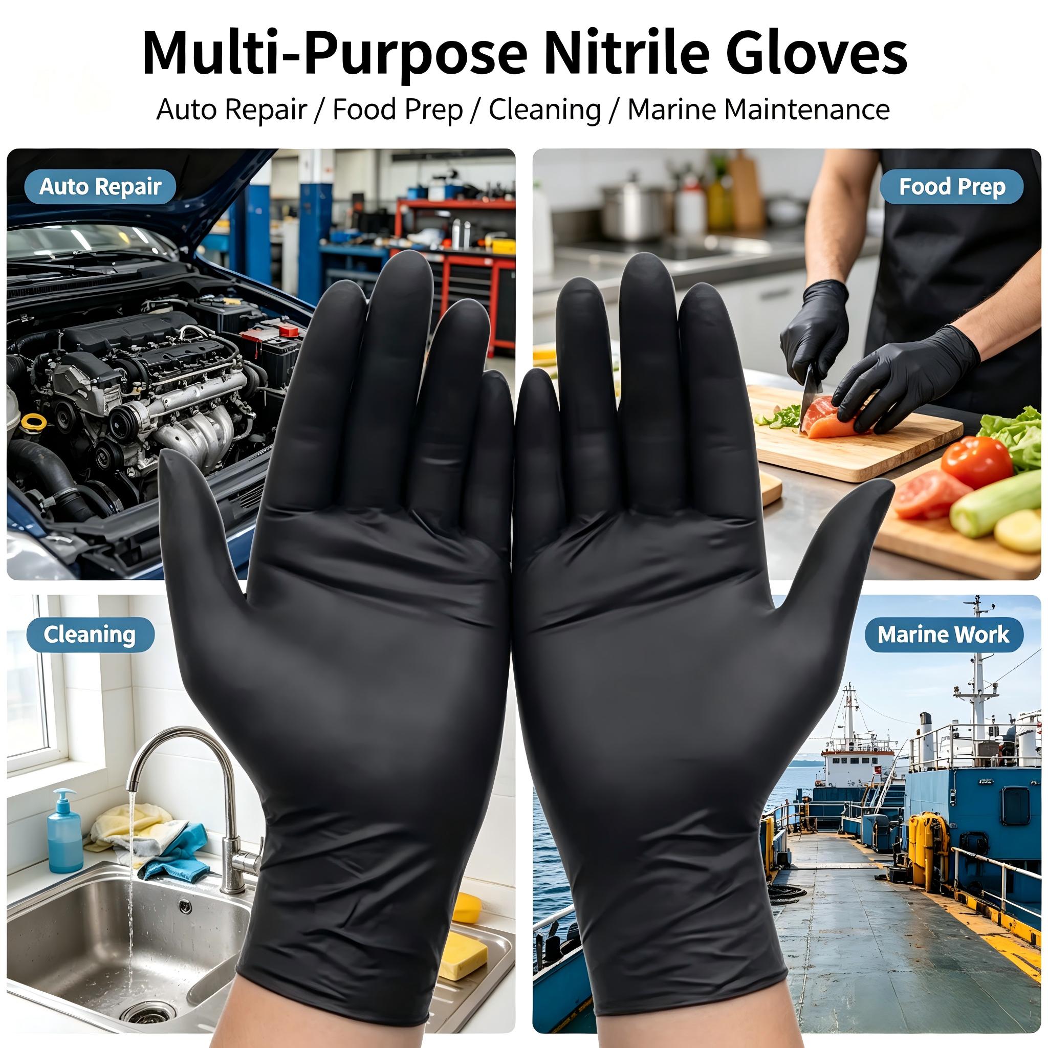 100Pcs Black Disposable Nitril - Kitchen recension och pris