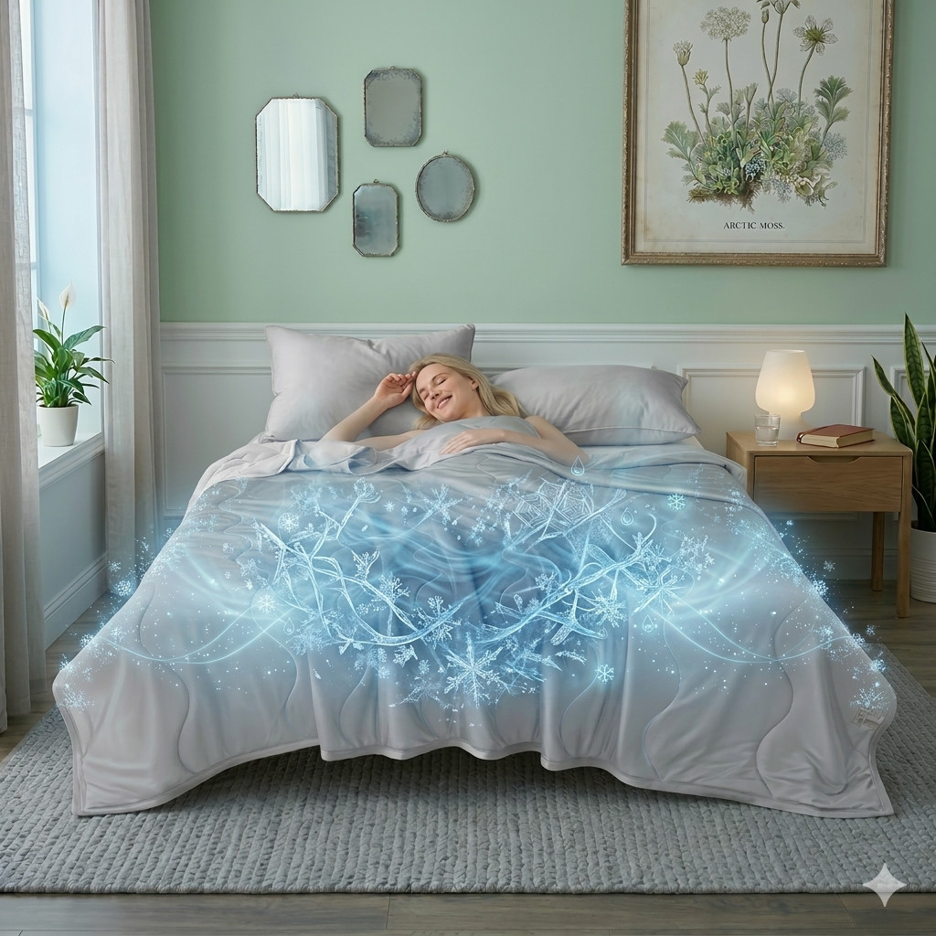 Lightweight Breathable Cooling - Cooling Blanket Hot Sleepers recension och pris