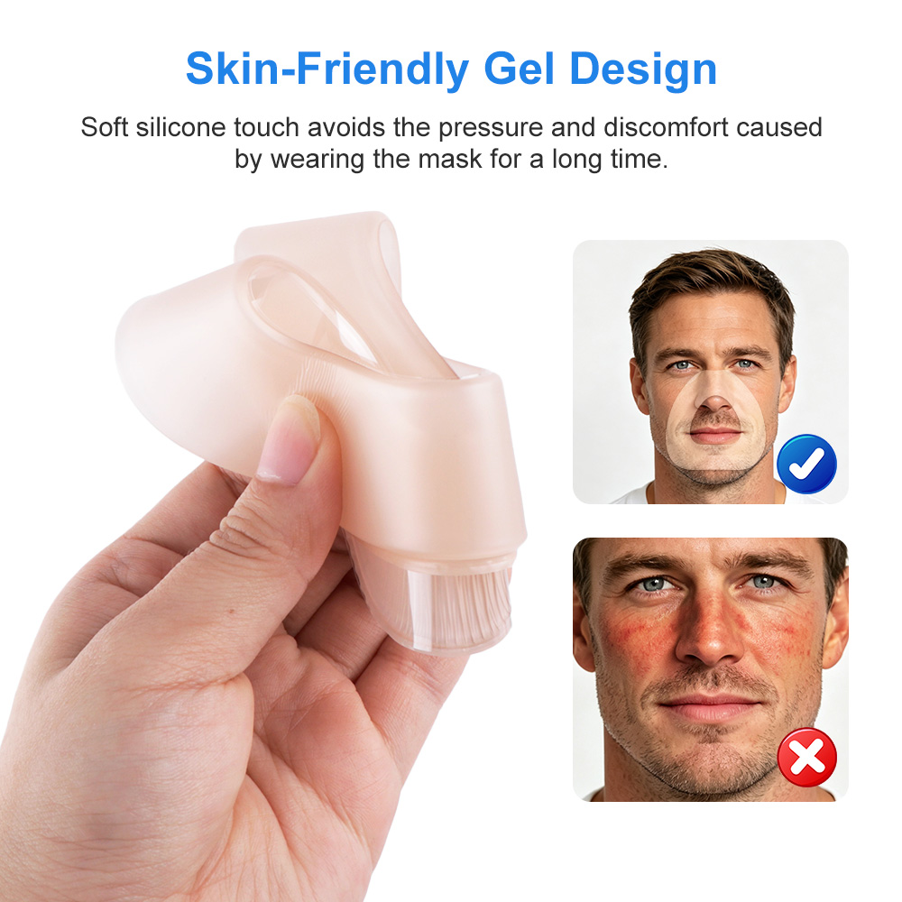 1/2PCS CPAP Nose Pads Silicone - Anti Snore Contour Pillow recension och pris